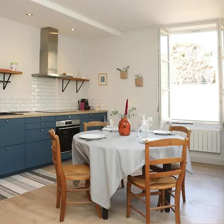 公寓 La Maison Du Clocher By La Boite En Courteuil